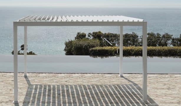 Pergola en aluminium de 8x4m avec GardenSKoncept au Luxembourg Pergola en aluminium de 8x4m avec GardenSKoncept au Luxembourg
