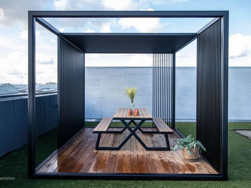 Pergola moderne et design - Sundaze by Aluvision Pergola moderne et design - Sundaze by Aluvision