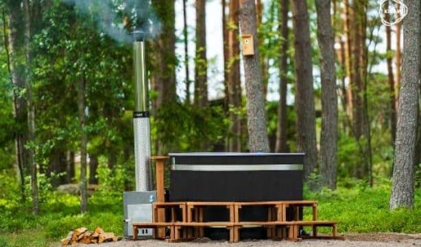 Bain nordique - Jacuzzi en bois (Luxembourg)