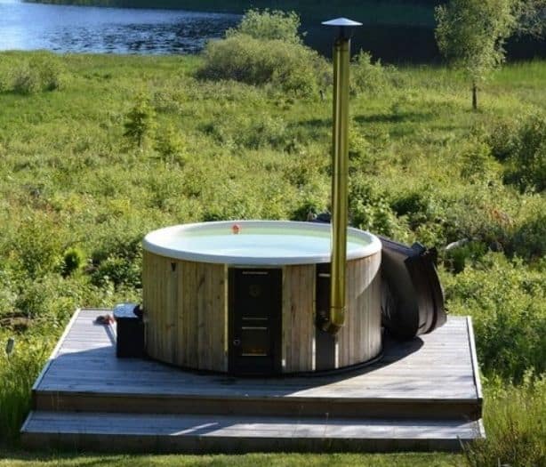 Bain nordique - Jacuzzi en bois ( GardenSKoncept - Luxembourg)