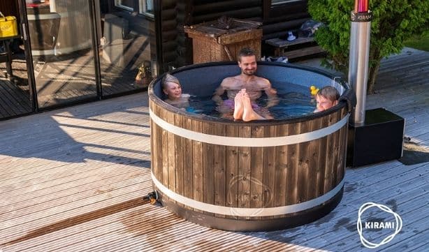 Spa nordique en bois - Extérieur