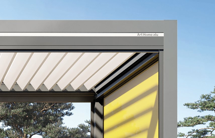 Pergola bioclimatique - Lames orientables